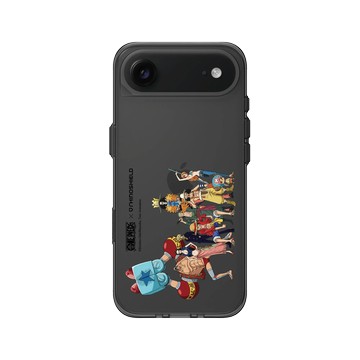 iPhone Air Clear (相機按鈕) 酷墨灰 - 航海王 One Piece - 海賊團系列-草帽一行人
