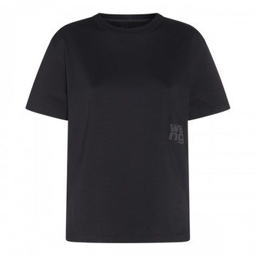 Alexander Wang - Black Cotton T-shirt M
