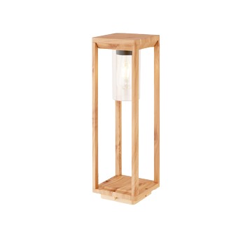 E27 沃野草皮燈 木紋50公分款 H04-E-3208-50-DW