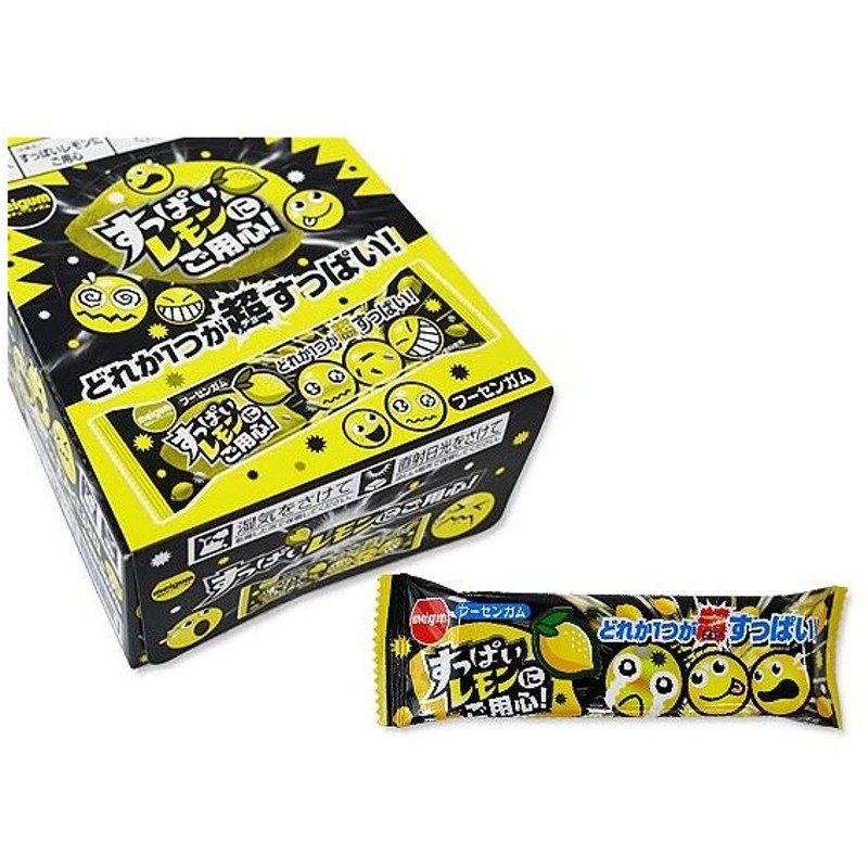 明チュウ すっぱいレモンにご用心 個入 ガム お菓子 駄菓子 景品 お祭り 縁日 子供会 通販 Lineポイント最大0 5 Get Lineショッピング