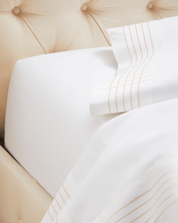 Organic Sateen Fitted Sheet, KING