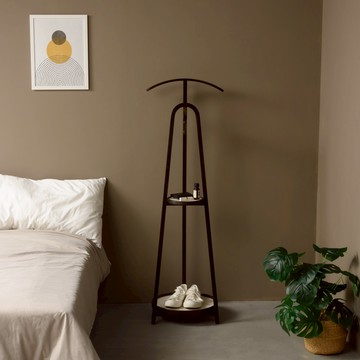 Gudee | RICO 落地西裝衣帽架 - 深棕色