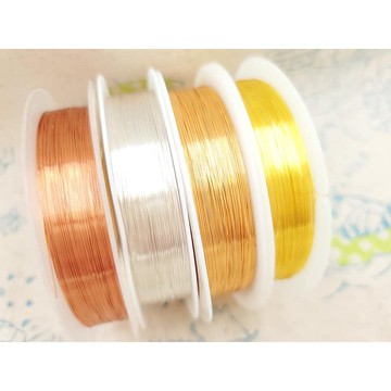 {布布村}diy項鍊耳環銅線 串珠裝飾用銅線