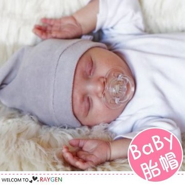 【隔日配】  歐美嬰兒卡通圖案印花套頭帽 三角帽 胎帽【2F183Z613】