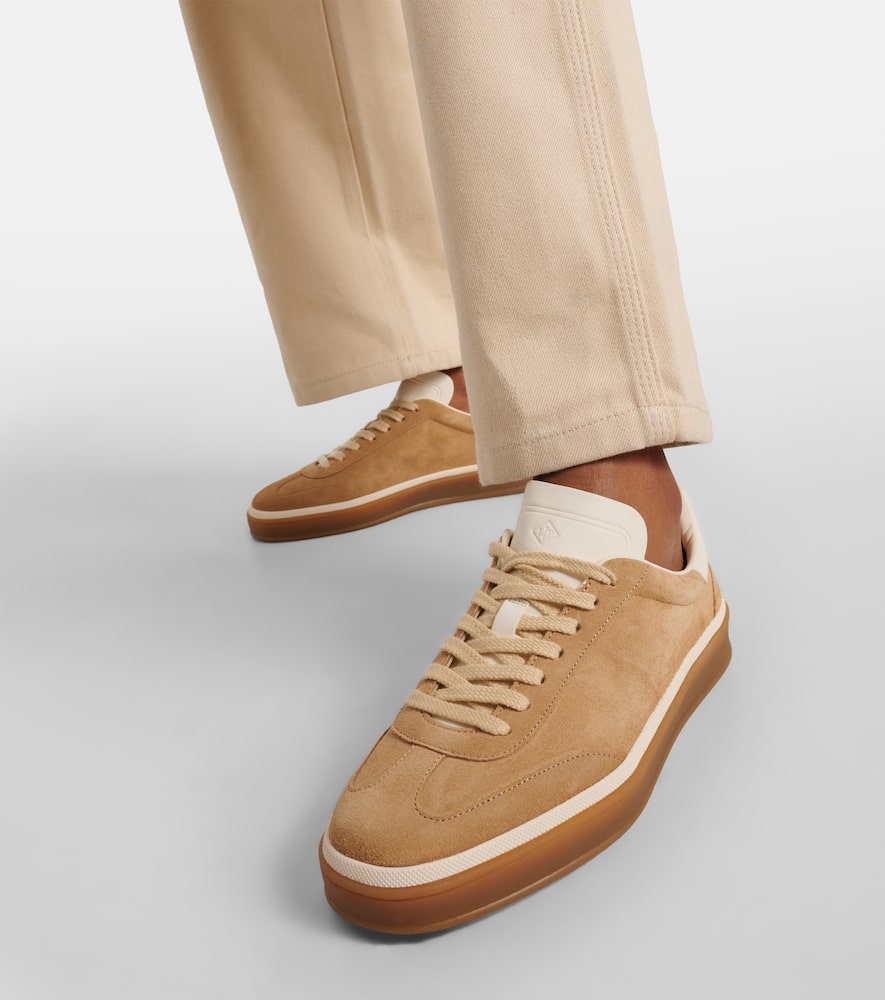 Loro Piana Tennis Walk suede sneakers