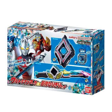 BANDAI 超人力霸王 雅克 DX最變強身套組【附金色力霸王新世代魔方、布雷薩卡片】