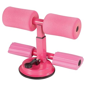 E.dot 仰臥起坐輔助器 吸盤固定  粉色