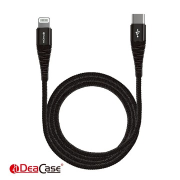 【iDeaCase】C-L 蘋果認證金鋼線6代 120cm/200cm MFi認證