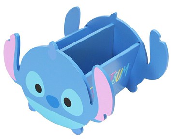 【震撼精品百貨】Stitch 星際寶貝史迪奇 TSUM TSUM 史迪奇造型旋轉收納盒*38444 震撼日式精品百貨