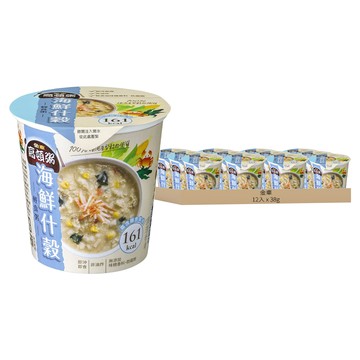 金車高頓粥海鮮什榖輕食粥  38g  12入