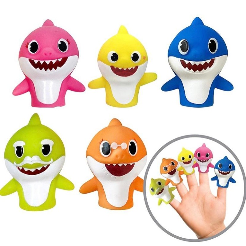 新品 ベイビーシャーク Baby Shark 指人形 5本セット