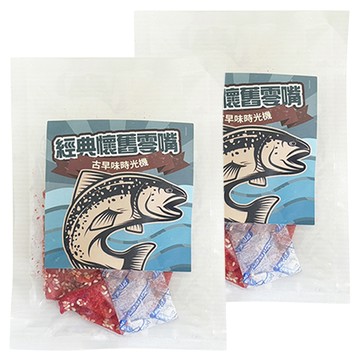 Cammie 佳美 古早味時光機 經典懷舊海味零嘴隨手包 鐵板燒魚片  50g  2包
