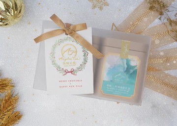 聖誕白金茶禮 聖誕節禮物 紅玉j紅茶 阿里山金萱 品茶組合 禮物