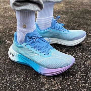 34-45碼 春款跑步鞋 飛電3底碳板鞋 減震透氣馬拉松運動鞋 軟底慢跑鞋