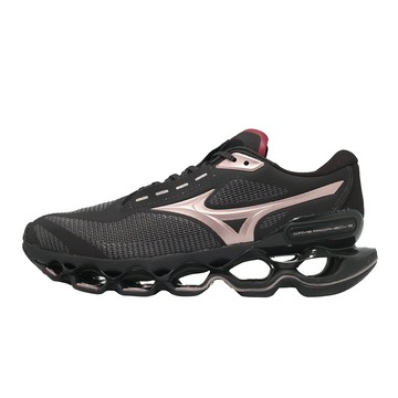 Mizuno 美津濃 慢跑鞋 Wave Prophecy 15 男鞋 女鞋 黑 彈力 緩震 J1GC2650-84