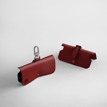 Gua Bao | 眼鏡保護套 棗紅色