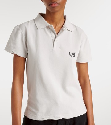 Balenciaga Laurel cotton piqué polo shirt