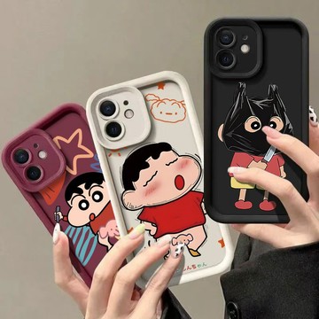 搞怪戴頭套小新 Moto G04 G05 G14 G15 G22 G24 G34 G10 G20 G30 防摔 手機殼
