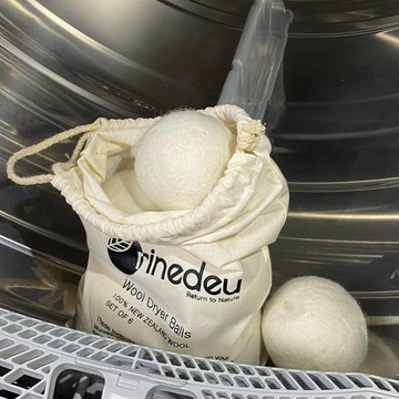 韓國 | Rinedeu 100%紐西蘭天然羊毛烘衣球（6入組）天然環保 柔軟 防皺 減少靜電 烘衣球 新生兒 敏感肌