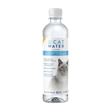 CAT WATER促泌康-喵喝水｜貓咪泌尿保健飲用水 16.9FL OZ(500ML) x 6入組(CW100)(購買第二件贈送寵喵樂-貓草玩具x1包)