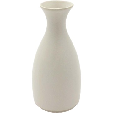 Dalsogum 韓國製花苞德利陶瓷清酒瓶 奶油白 260ml  15cm  1個