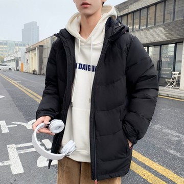 [米蘭精品] 真羽絨90%鴨絨羽絨外套羽絨衣夾克-保暖防風有型時尚簡約男外套4色74ib90