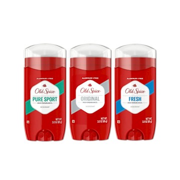 (2罐任選超值組)美國OLD SPICE歐仕派-長效抑味留香約48小時旋轉式體香膏85g/罐(固體狀體香劑,運動體臭味消臭劑,腋下除臭劑)