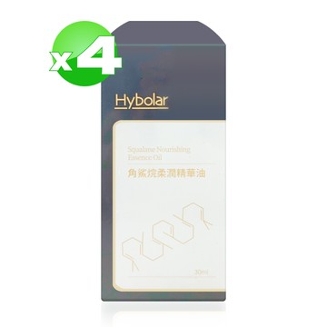 【Hybolar】角鯊烷柔潤精華油 30ml*4瓶 (共120ml)