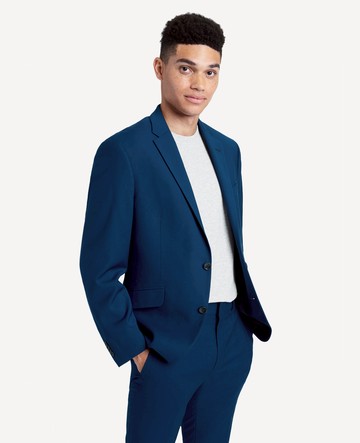 Reaction Kenneth Cole | Ready Flex Suit Separate Jacket in Blue, Size: 38 Long by Kenneth Cole