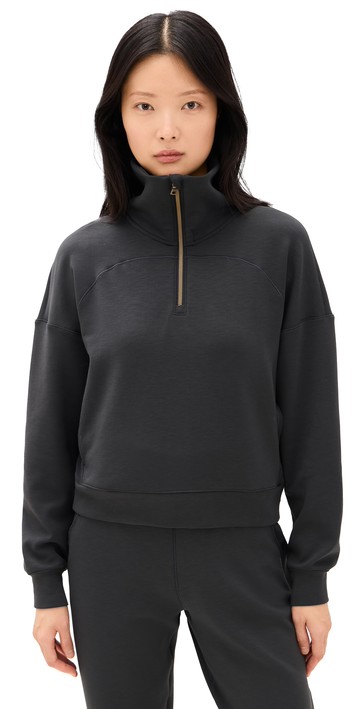 Rhone Dreamglow 1/2 Zip Black M