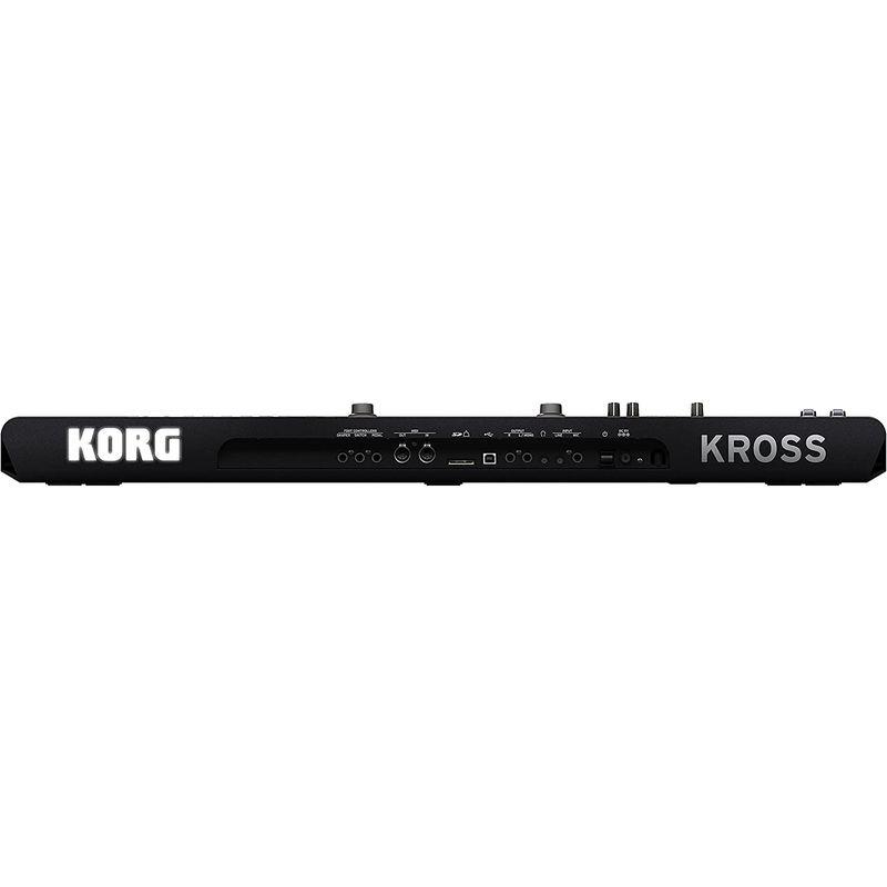 KORG キーボード シンセサイザー KROSS2 クロス 61鍵 スーパーマットブラック ファーストシンセに最適 音楽制作 ステージ ライ