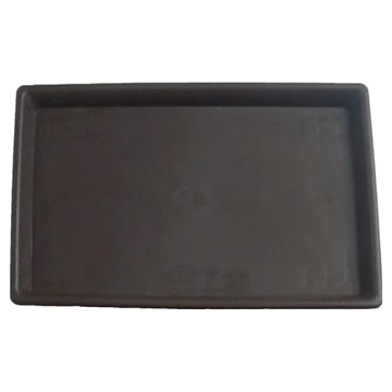 蔬菜工坊 忠興長方盆專用水盤  1個  棕色  1尺(273 x 169 x 25mm)
