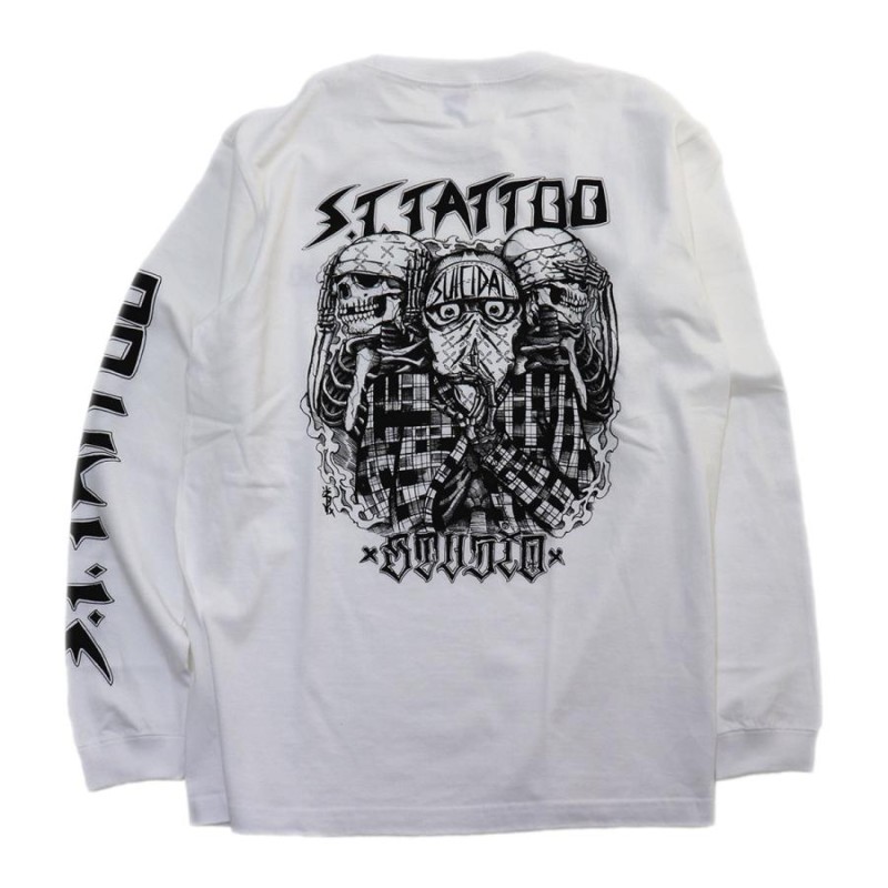 S.T. TATTOO STUDIO - JASON BROWN L/S T-SHIRT Suicidal Tendencies