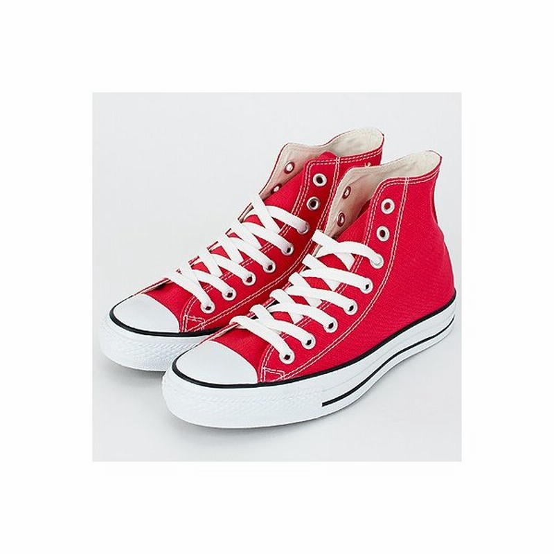 Converse 定番 赤 Allstar Hi コンバース ハイカットスニーカー レッド レディース メンズ 通販 Lineポイント最大0 5 Get Lineショッピング