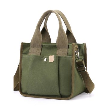 PINK新款日本樂天帆布包便當小包手提袋手拎女包大容量女士托特包