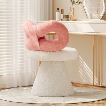 【臺灣公司 可打統編】免運 化妝椅 梳妝凳 奶油家用法式化妝梳妝臺梳妝凳子椅子網紅簡約旋轉臥室美甲蝴蝶結 可開發票 全館五折 工廠現貨直銷 新品特價 z10072