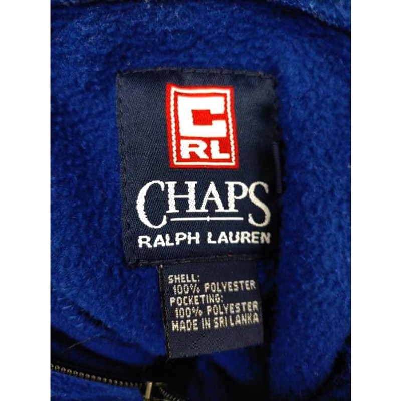 CHAPS RALPH LAUREN(チャップスラルフローレン) 90S ハーフジップ