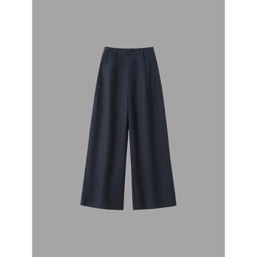 大洪剛剛好夏季新款休閑褲高級感百搭通勤顯瘦慵懶垂感闊腿褲長褲