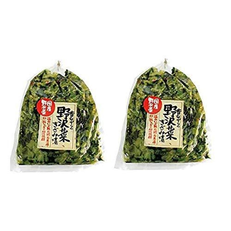 LINEショッピング　150g×2個セット　国産野沢菜使用　まるたか　野沢菜きざみ漬け