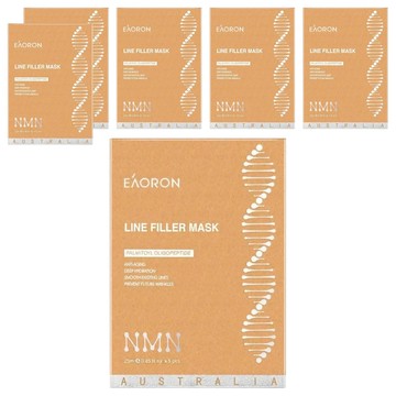 EAORON 撫平細紋面膜 金色  5片  6盒