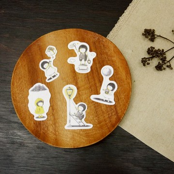 不想長大系列直式 / 防水貼紙