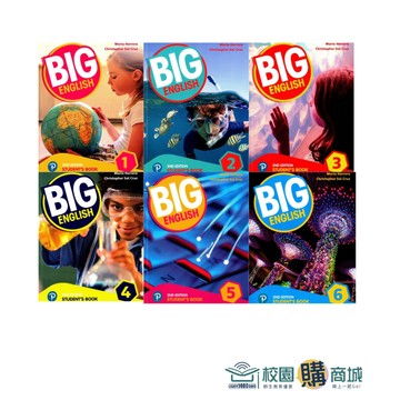 <麗文校園購>Big English 2nd Edition Student Book 1-6
