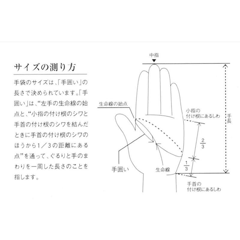 日本製 羊革手袋 抗菌革手袋 スマホ対応 紳士用 黒 25 タッチパネル対応 裏生地（キュプラ100％）国産羊革 抗菌 防臭 秋冬用 自 - 2