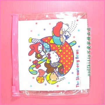 asdfkitty可愛家☆kitty 美樂蒂 雙子星 小物收納袋/夾錬袋/拉錬袋-日本正版商品