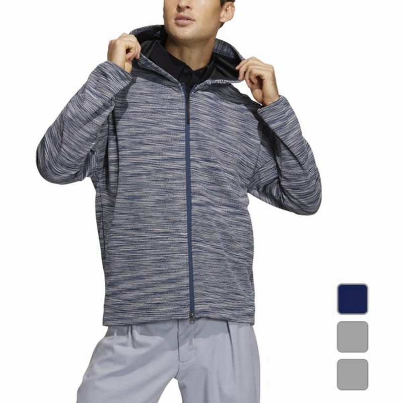 アディダス ゴルフウェア 秋 冬 メランジ フルジップフーディー 長袖トレーナー リサイクルポリエステル メンズ Adidas 通販 Lineポイント最大0 5 Get Lineショッピング