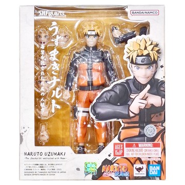 BANDAI S.H.Figuarts 火影忍者 漩渦鳴人 寄託希望的九尾人柱力 可動人偶 15歲以上  1個