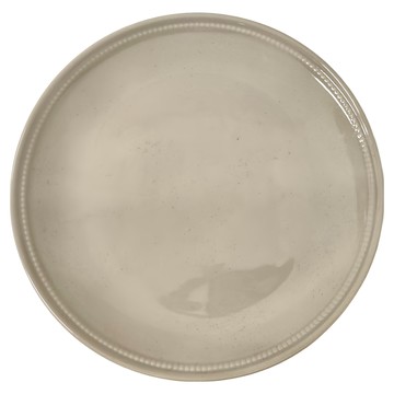 醇色浮雕淺盤  米白色  1個  21 x 21 x 2.2cm