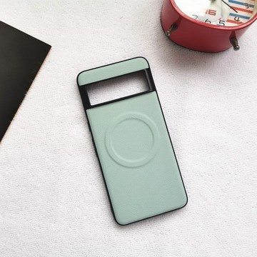 隱形6磁吸充電GooglePIXEL7A皮紋Magsafe谷歌PIXEL8A新款手機殼9防摔