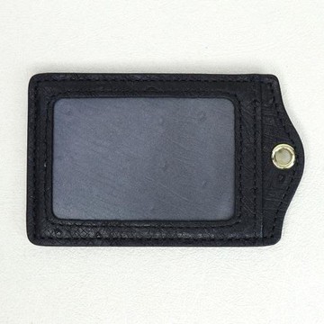 【M2nd】盧加鴕鳥皮證件套(黑-T07A)