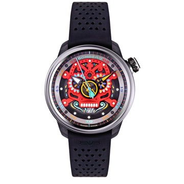 BOMBERG BB-01 自動機械系列 墨西哥紅色骷髏自動大三針_CT43APBA.24-2.11